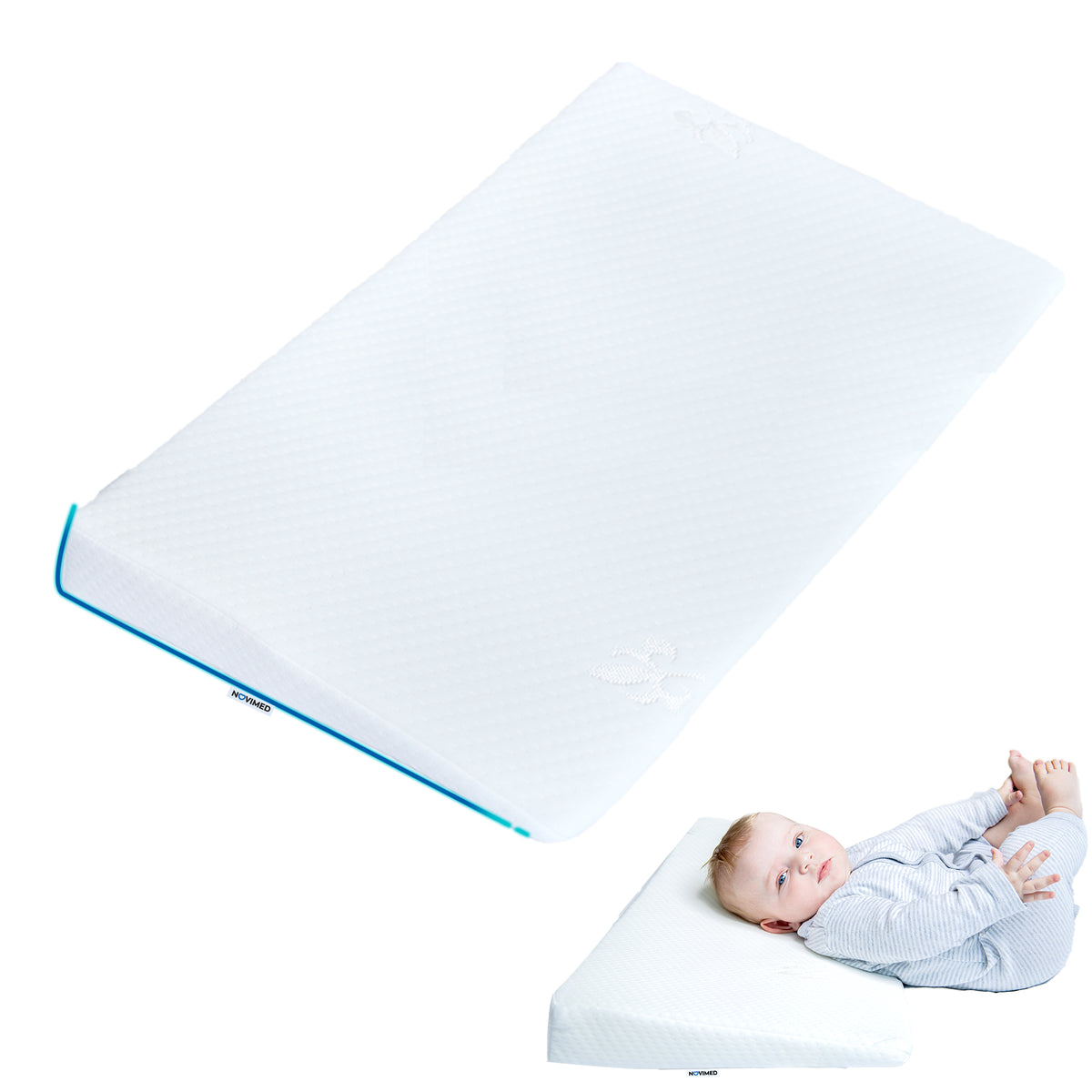 Universal Baby Wedge Pillow - With Washable Cover (Width 69cm) – Novimed